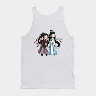 Chibi Fan Art - Grandmaster of Demonic Cultivation - Wei Waixun and Lan Wangji Tank Top